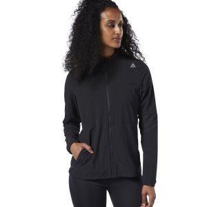 Reebok One Series Running Hero Jacke Damen - Schwarz - DE 498-JAT